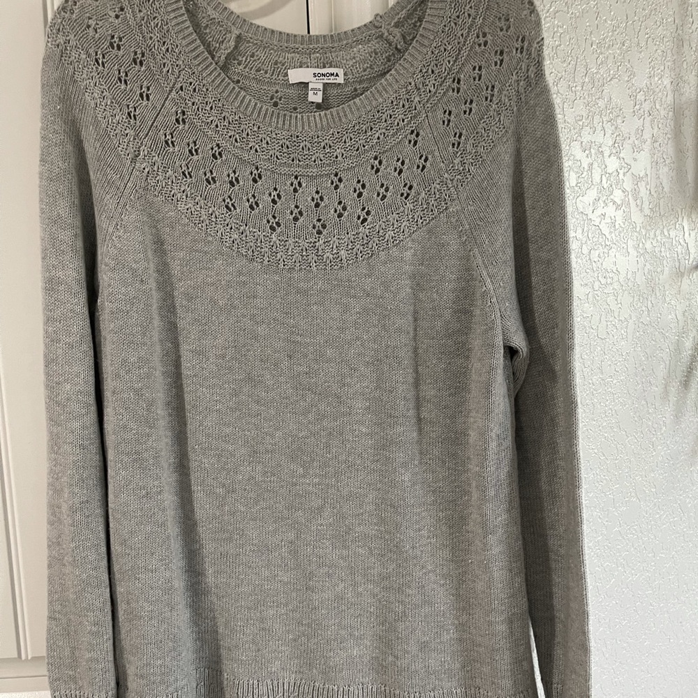 Ladies Grey Sweater